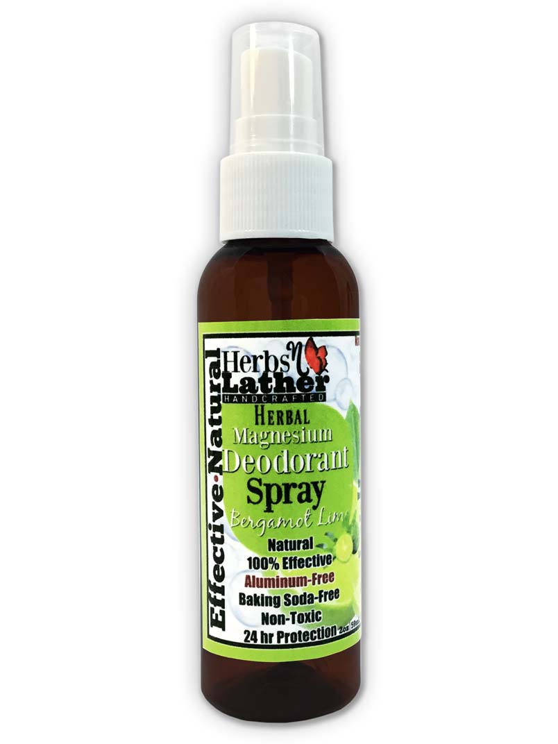 Bergamot Lime Deodorant Spray