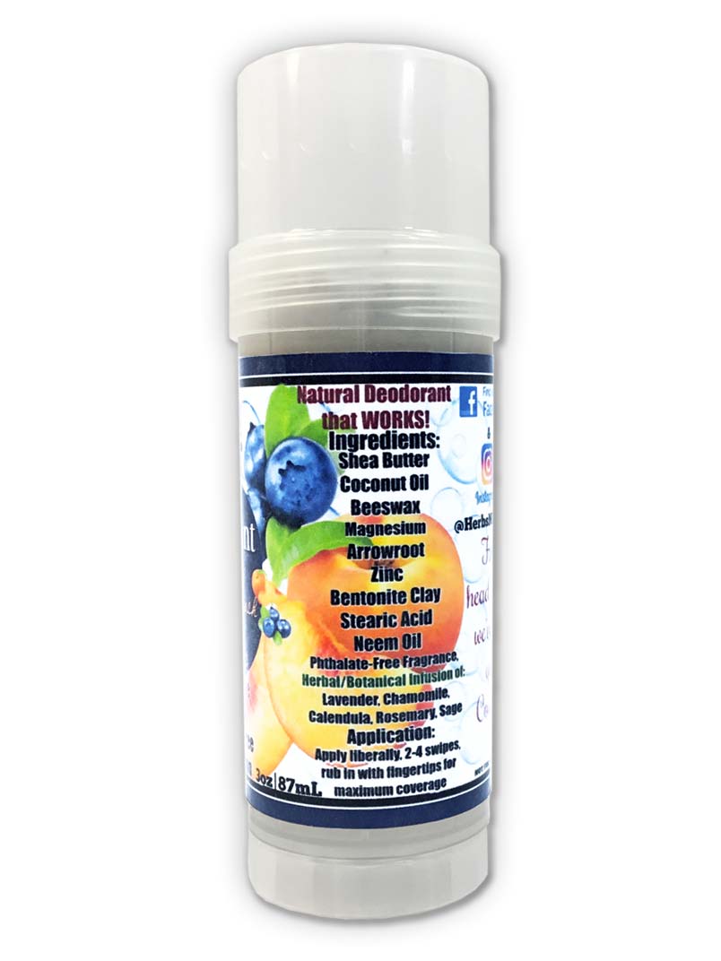 Blueberry Peach Deodorant Stick 2